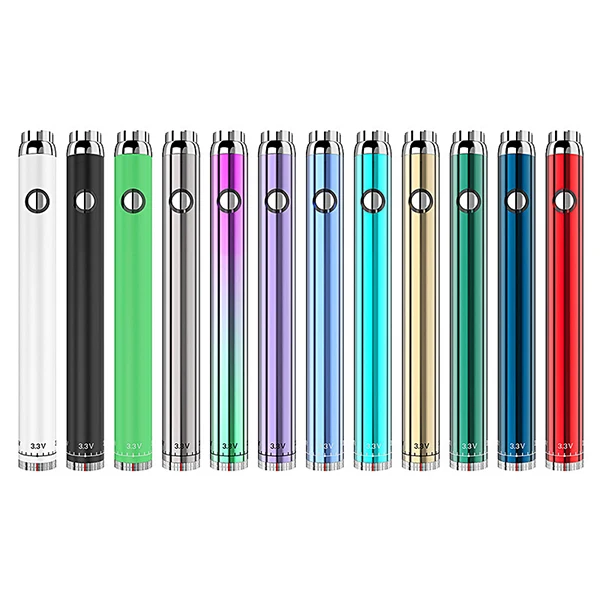 
New cbd products Ecig battery 320mah Twist vape pen battery Preheat 3.7v-4.8v high quality electronic core 510 slim pen battery 