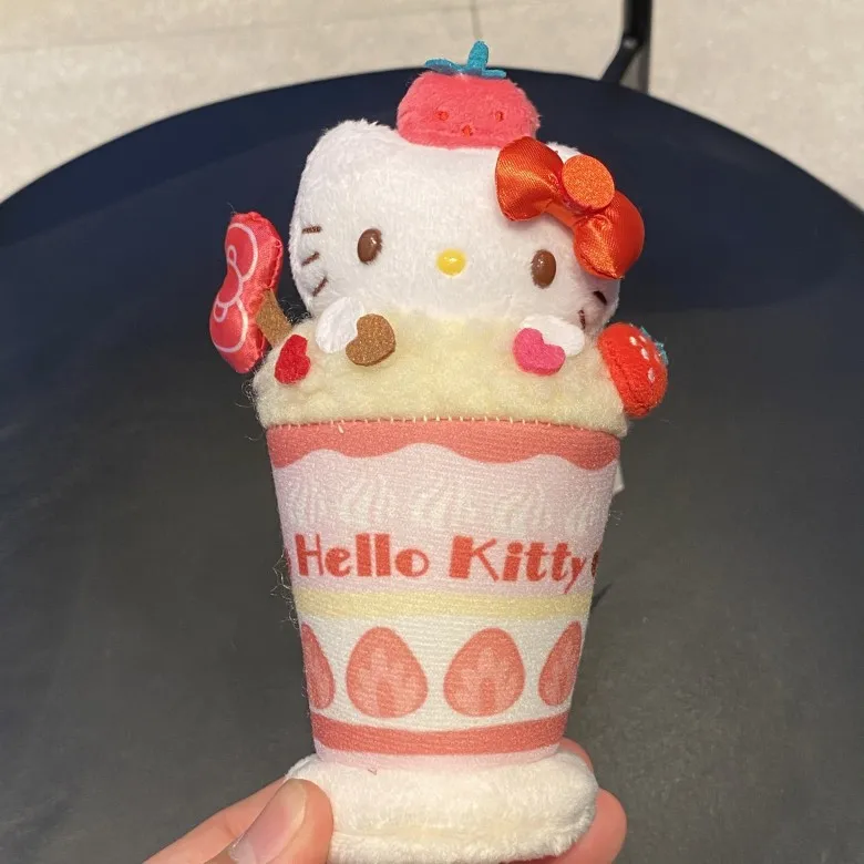Plush Toys Fantasy Ice cream Cinnamoroll Kuromi Pendant Bag Accessories Keychain Bag Car Pendant Special Gift