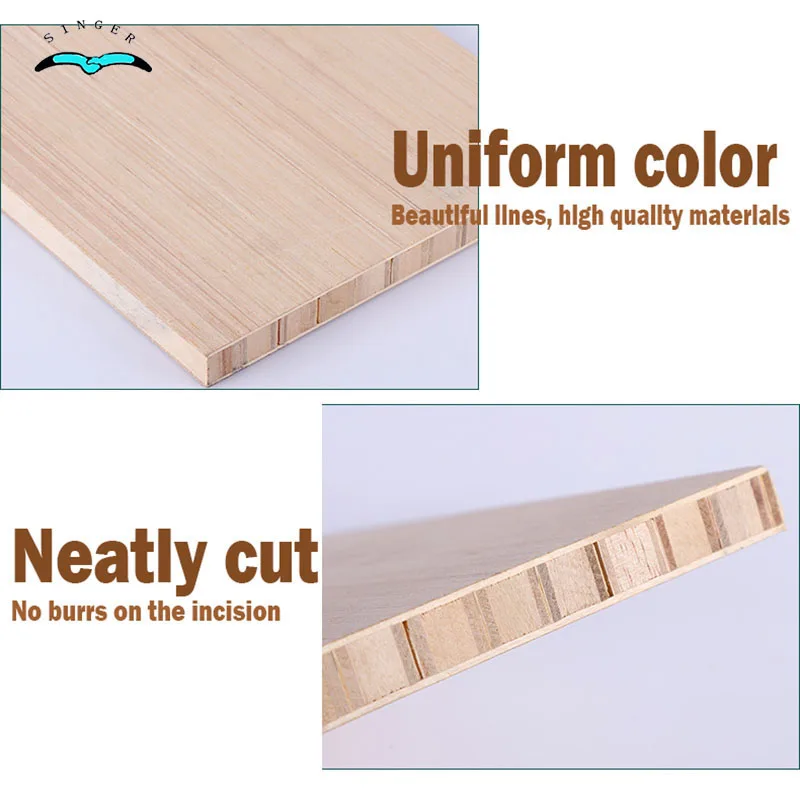 Oguman 18mm Paulownia Butcher Block Board Furniture Paine Sheet Hard Wood Laminated Guangzhou Butt-joint QG-BB-6780 FIRST-CLASS