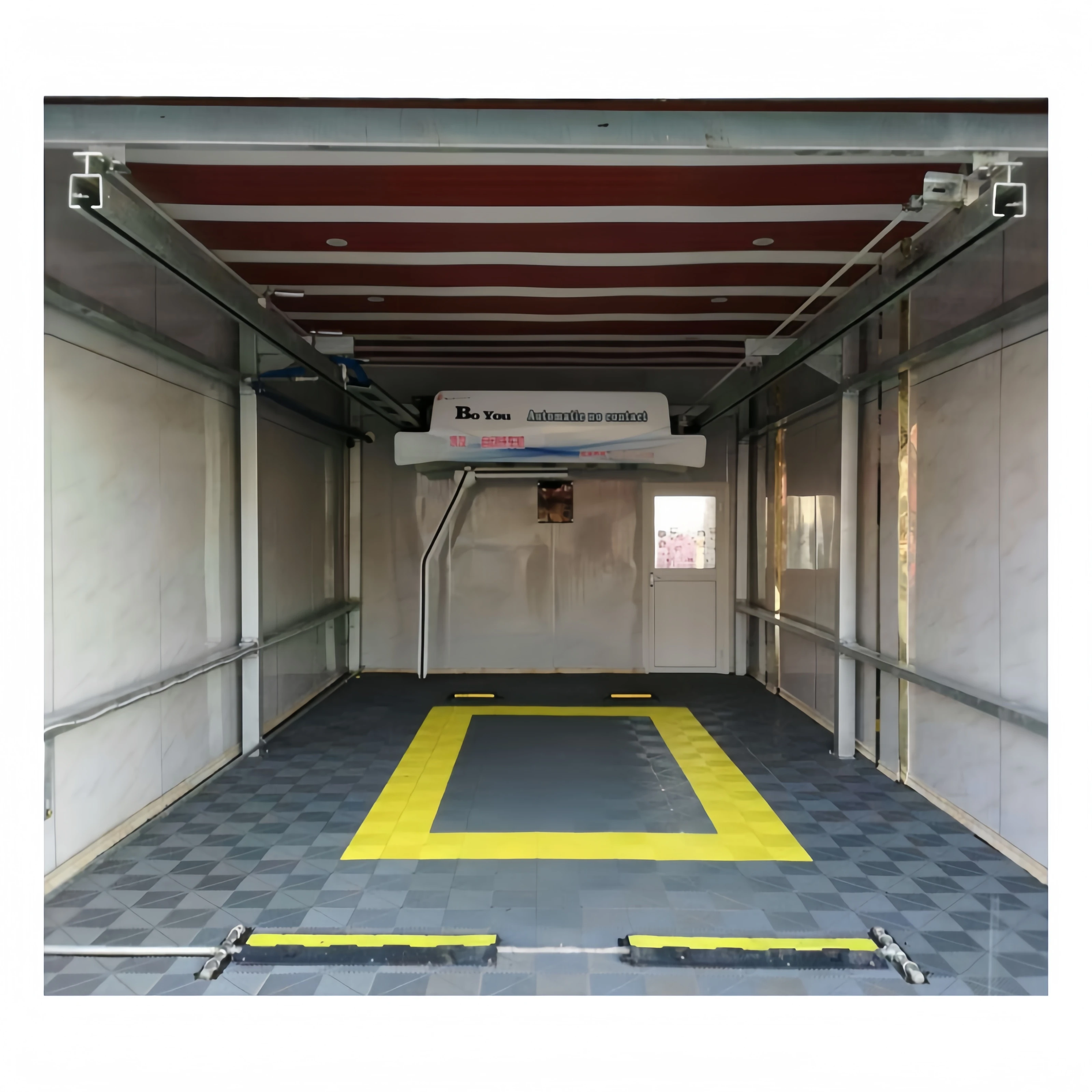 Factory wholesale price German water pump self service steam touchless Car wash machine automatic for Gas station