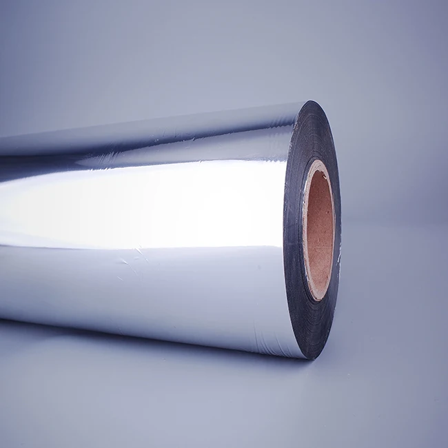 BOPP PE Coated Aluminum Foil Metallic PET Reflective Insulating Film For Lamination