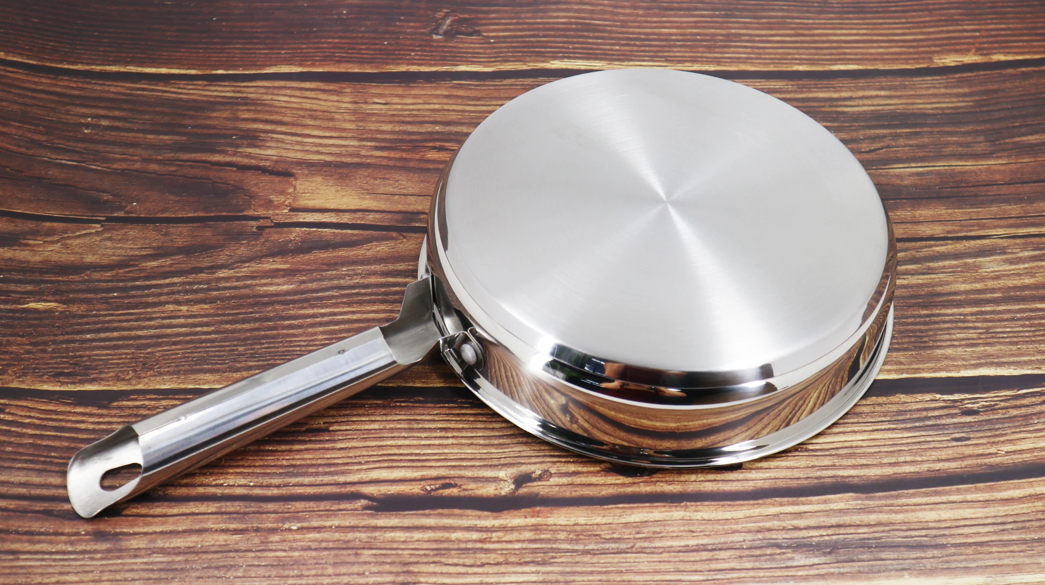 CUSTOM  Frying Pan Non-stick Stainless steel Flat Frying Pan Kitchen Carbon Steel Frying Pan