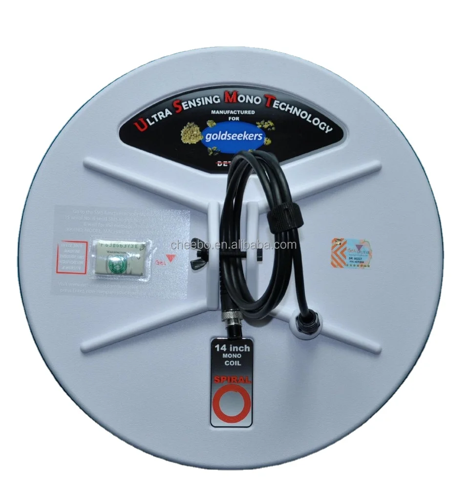 Производитель Китай новый по самой дешевой цене, 14 дюймов круглая супер найти больше золото следует катушки детектор золота