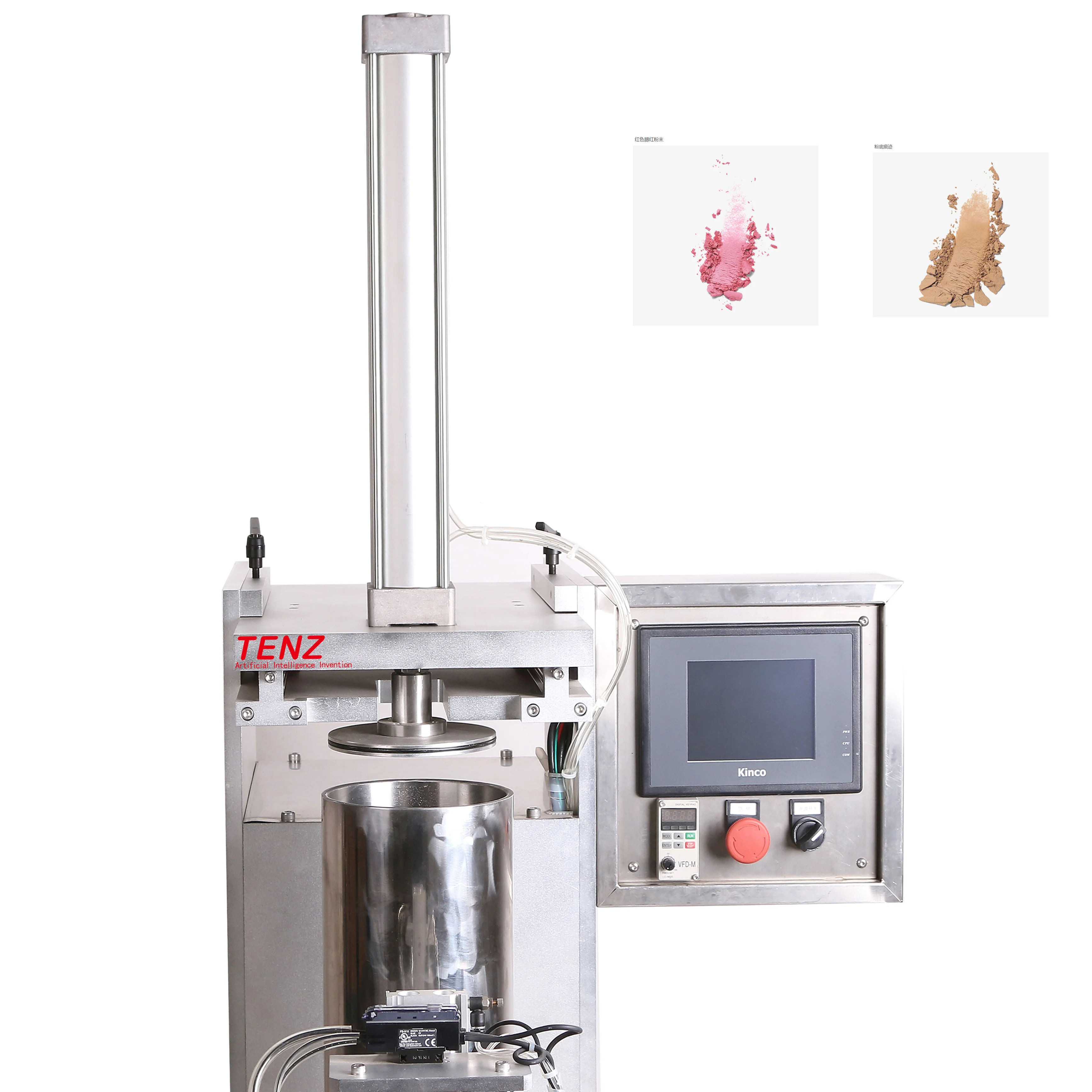 TENZ Baked Powder Extrusion Machine cosmetic machines for small business ideas