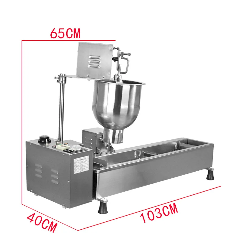 Commercial Portable Mini Donut Fryer Automatic Doughnut Making Machine for Bakery for Milk Flour Corn Ingredients