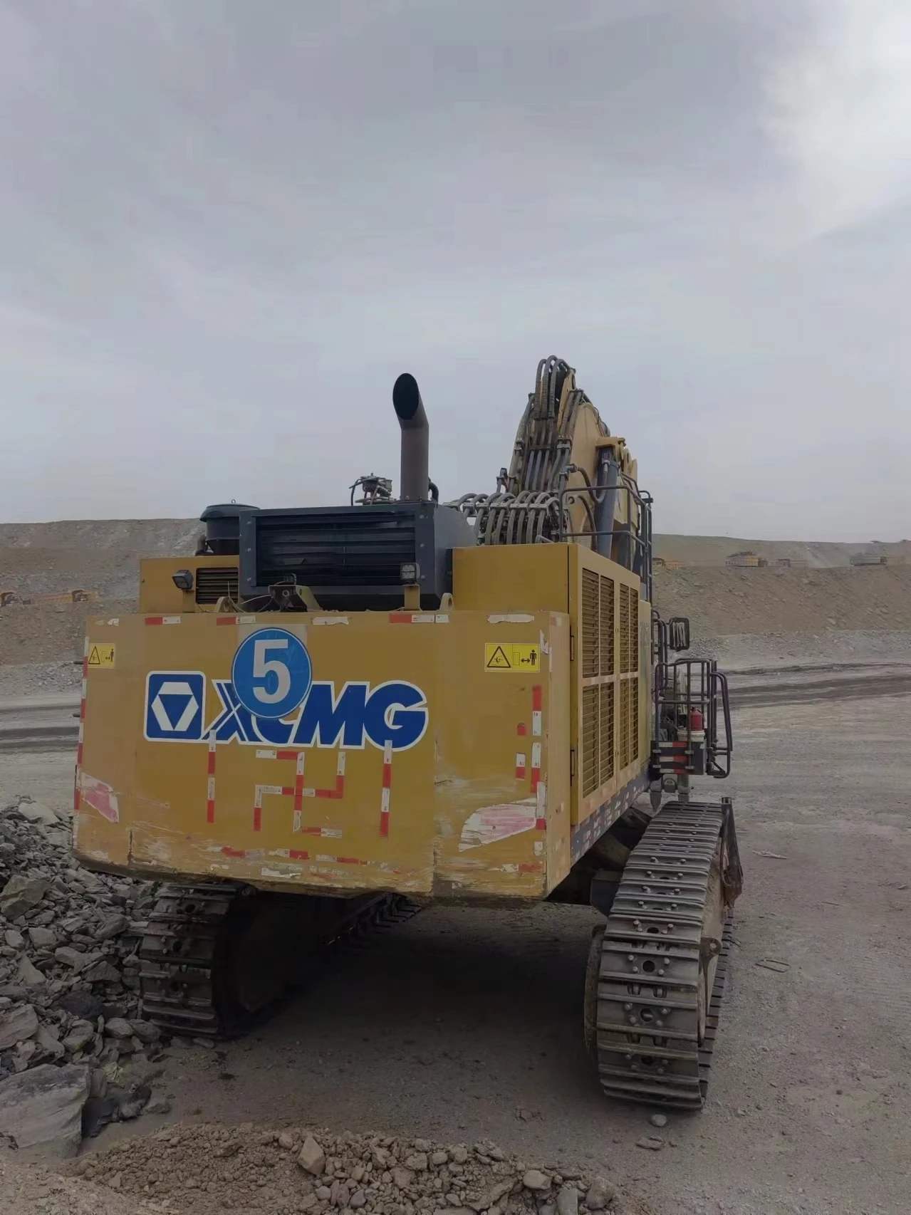 XCMG Official XE1250 2020 Year Mining Excavator 115ton Used Large Coal Mining Excavator Price