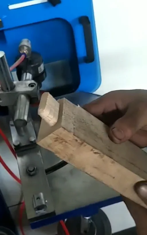 CNC round tenon machine High speed Double sided tenoning machine for round end tenon making