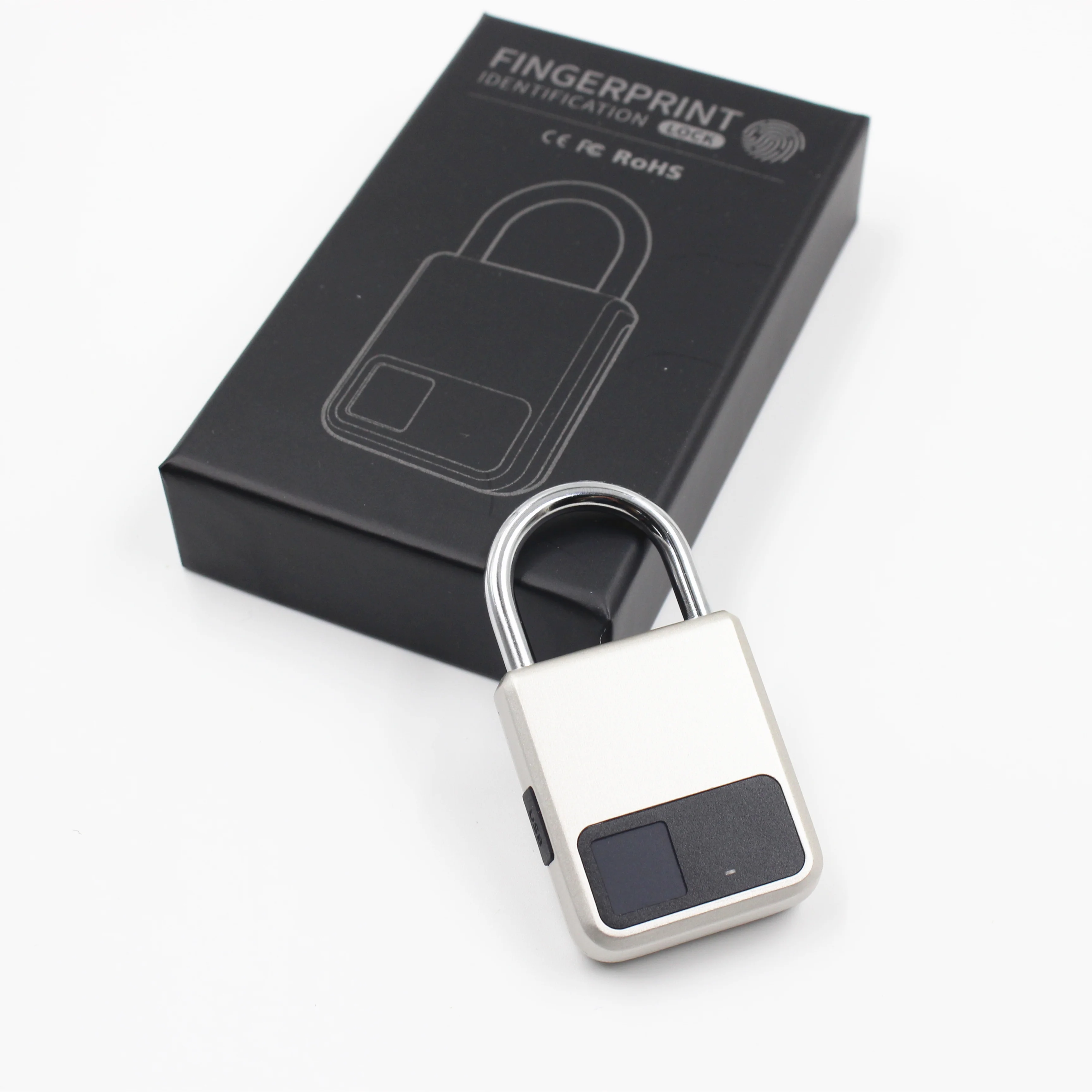 Новейший умный цветной безопасный биометрический навесной замок