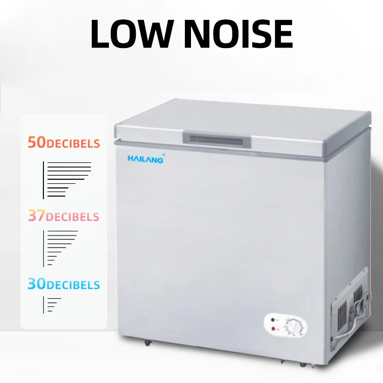 High Quality Single Door Safety Deep Chest freezer for Home Commercial