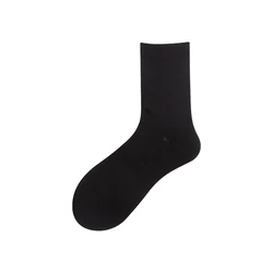 Wholesale Low MOQ Custom Logo Designers Socks for Men Business White Dressing Fashionable Luxury 100% Organic Long Cotton Winter