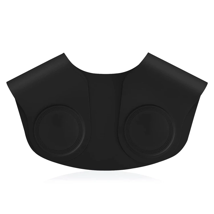 Hair Stylist Salon Beauty Waterproof Hair Coloring Shawl Smock Scarf Silicone Barber Hair Cutting Collar