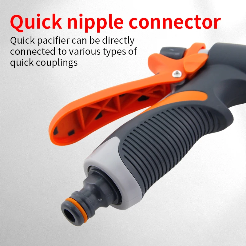 High-Pressure Multifunctional Water Gun Sprinkler for Household and Garden Watering Durable Nozzle Spray
