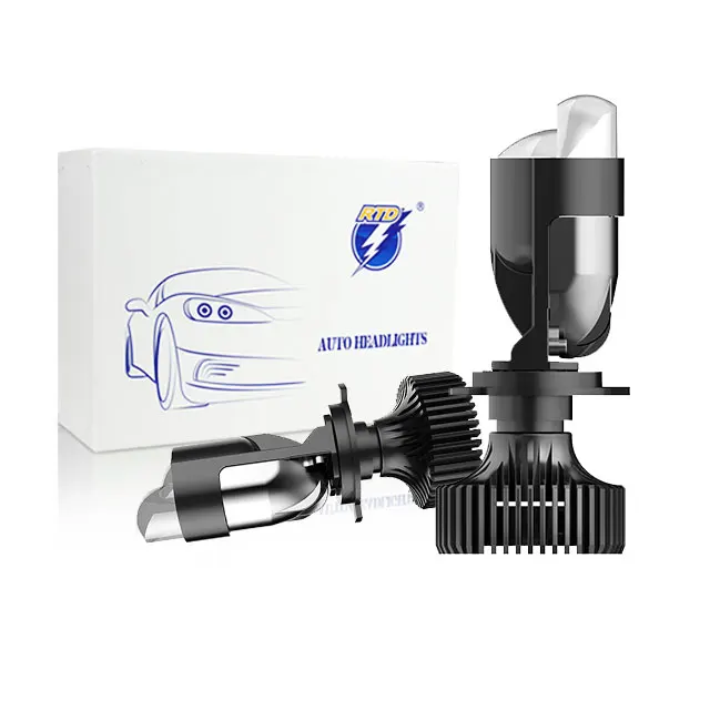 RTD A82 35W DC12-24V led projector lens for car  5700K  6000K H4 car led headlight