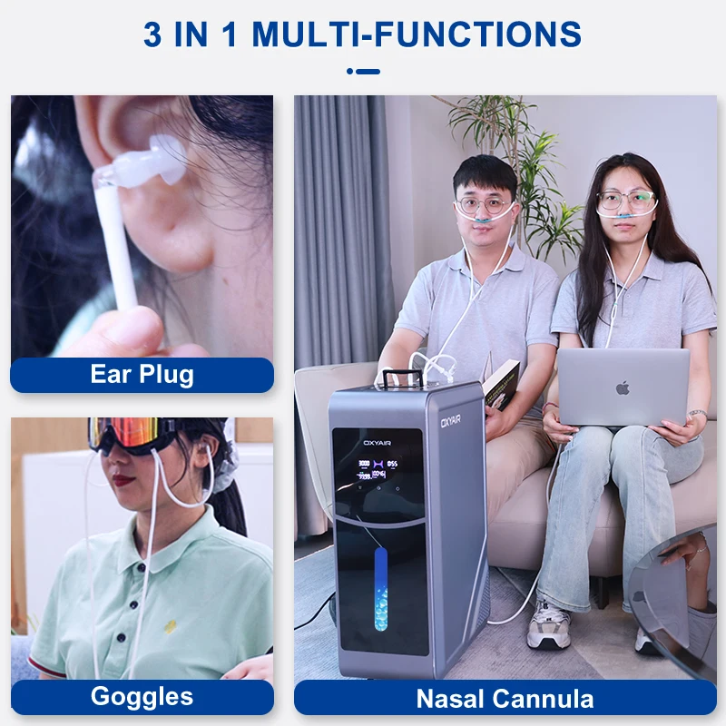 Olive Home Hidrogeno Generators Molecular Hho Gas Inhaler 1500ml Hydrogene Generator Machine 3000ml Hydrogen Inhalation Machine