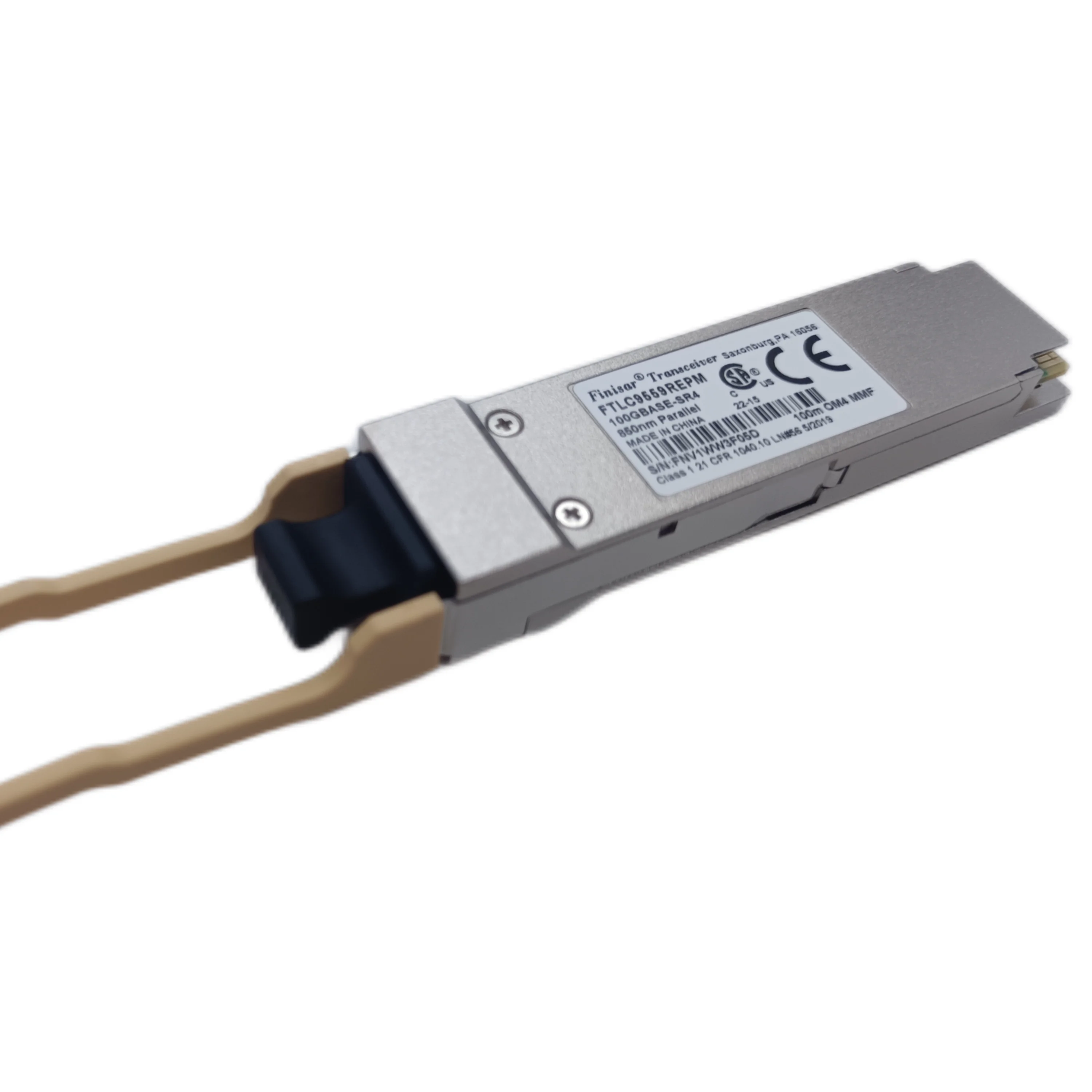 Finisar FTLC9559REPM 100G стандарт Ethernet QSFP28 многорежимный трансивер музыкальная выходная мощность, преобразователь частот, приемопередатчик 850nm 100M MMF DDM DOM