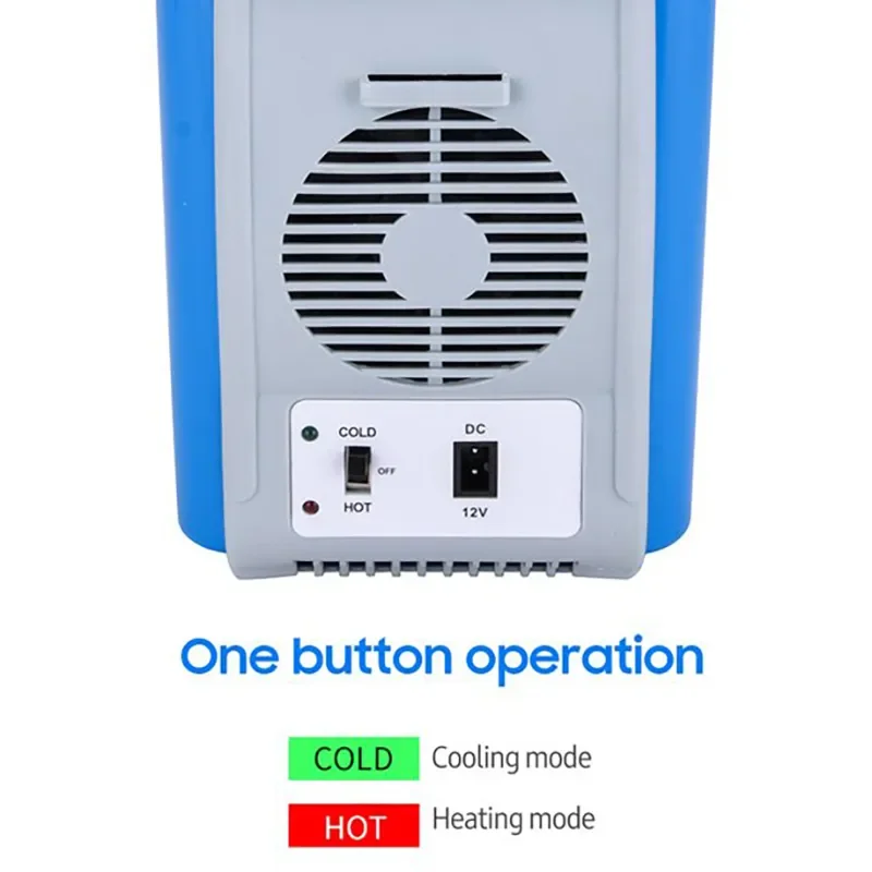Hot Sales Portable Mini Fridge Small Auto Refrigerator Cooler For Drink Foods Universal 12V 7.5L Car Fridge