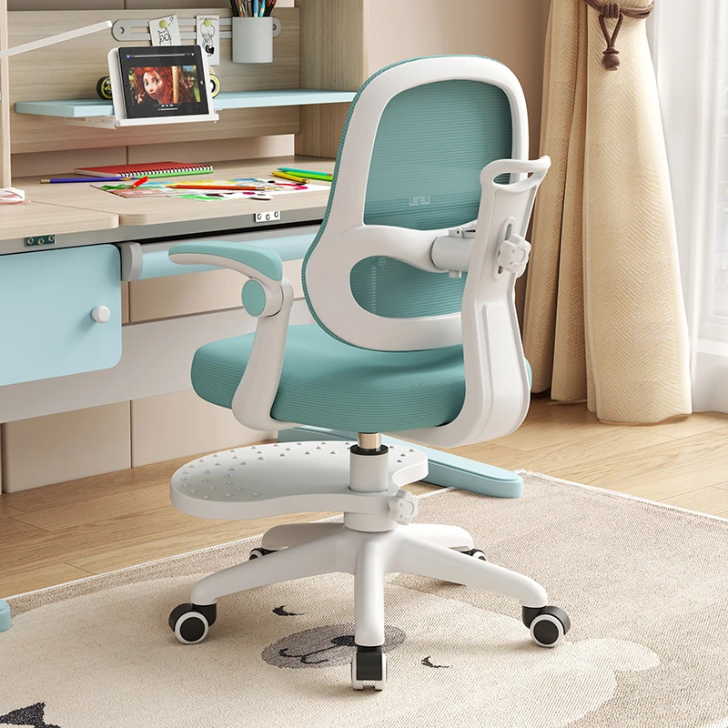 High Quality Adjustable Height Student Study Chair Anti Slip Student Chair With  Wheel