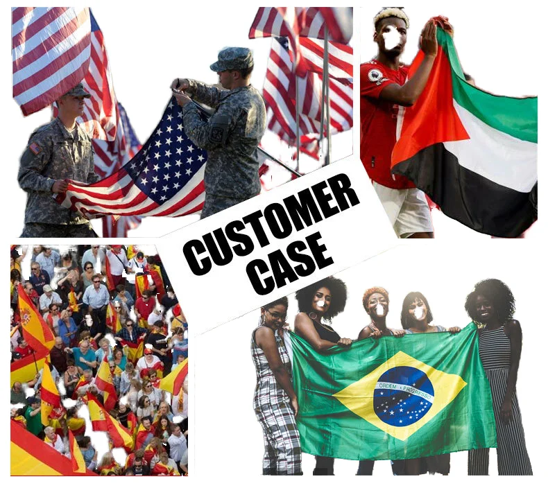 HLY 2024 Factory Customized all the world car hood bonnet sets flags car engine window mirror cover flag
