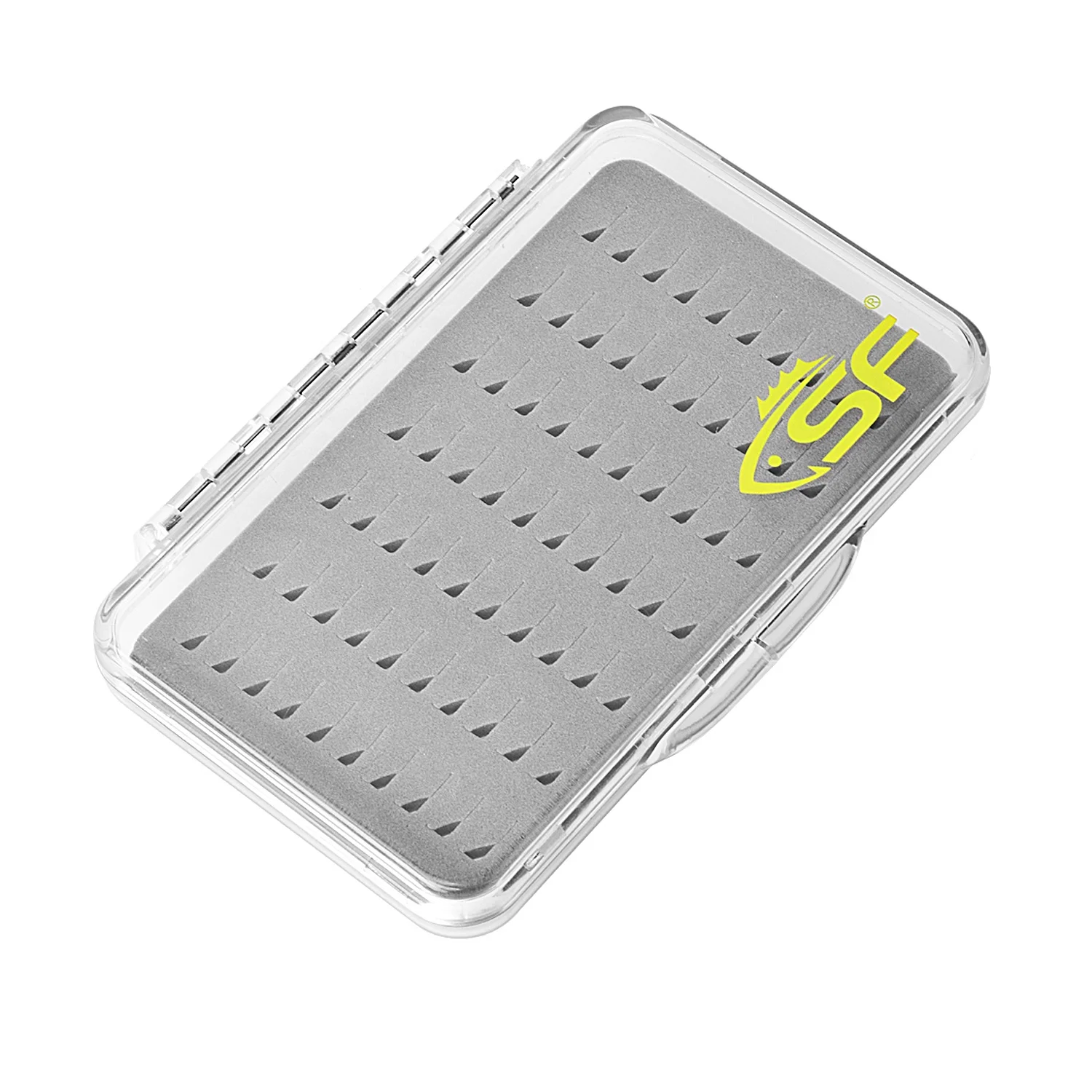 Ultra-thin Silicone Insert Wholesale Plastic Hook Case Fly Fishing Box Small