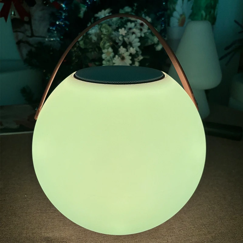 Wireless LED Ice Bucket With Speaker Portable Party LED Glowing Decoration Light