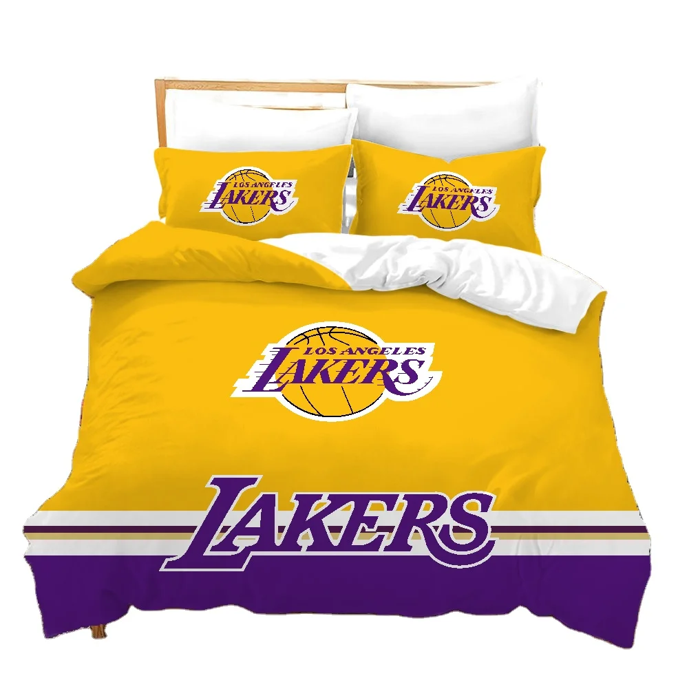 Factory direct bedding set designer NBA CULB 2nd duvets covers queen size best price bed sheets 3d