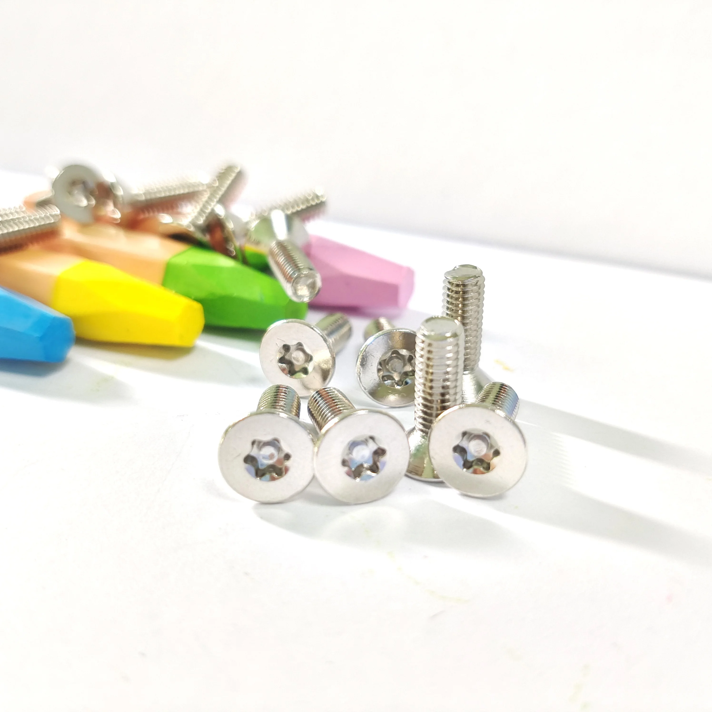 Torx Tamper Resistant Screws Anti-theft  Countersunk flat head bolt 30-60mm length for Garden Tool Sets