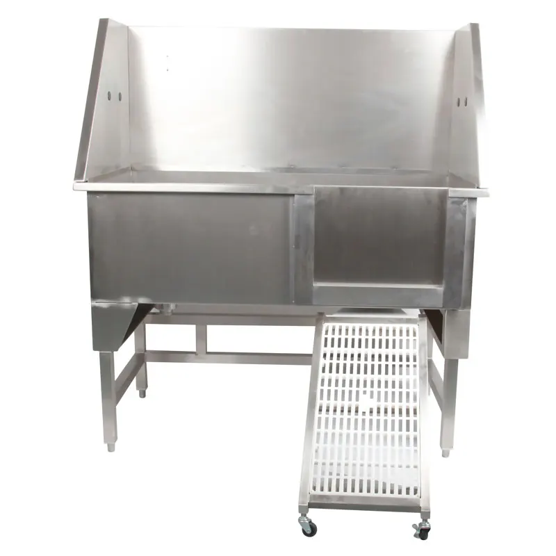 Deluxe Stainless Steel Dog Pet Wash Station Grooming Bathing Tubs