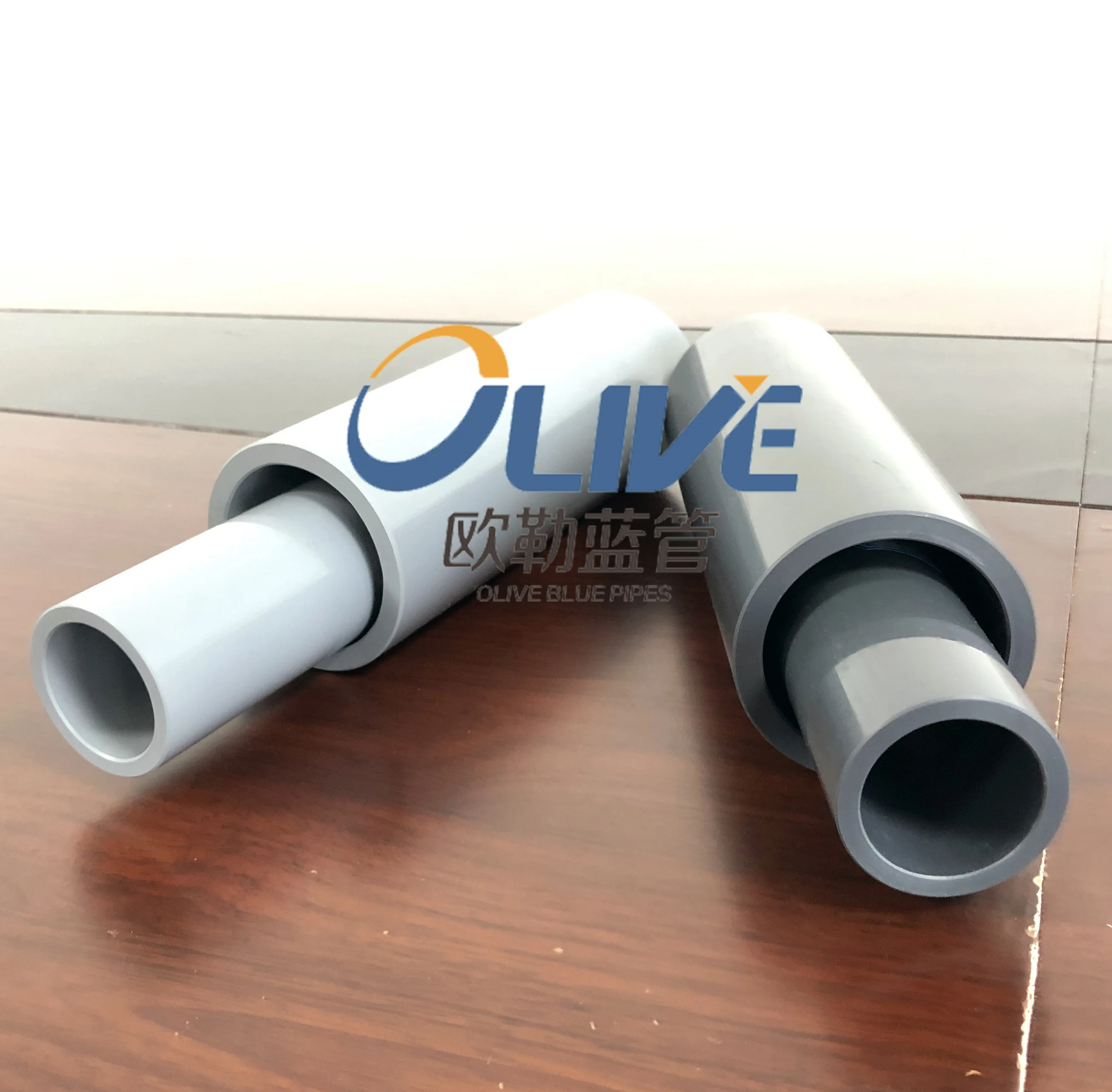 Underground 4 Foot 1 m 450mm 16 Inch Diameter 700mm Sdr17 Plastic Water Pipe Upvc Pvc U for Potable