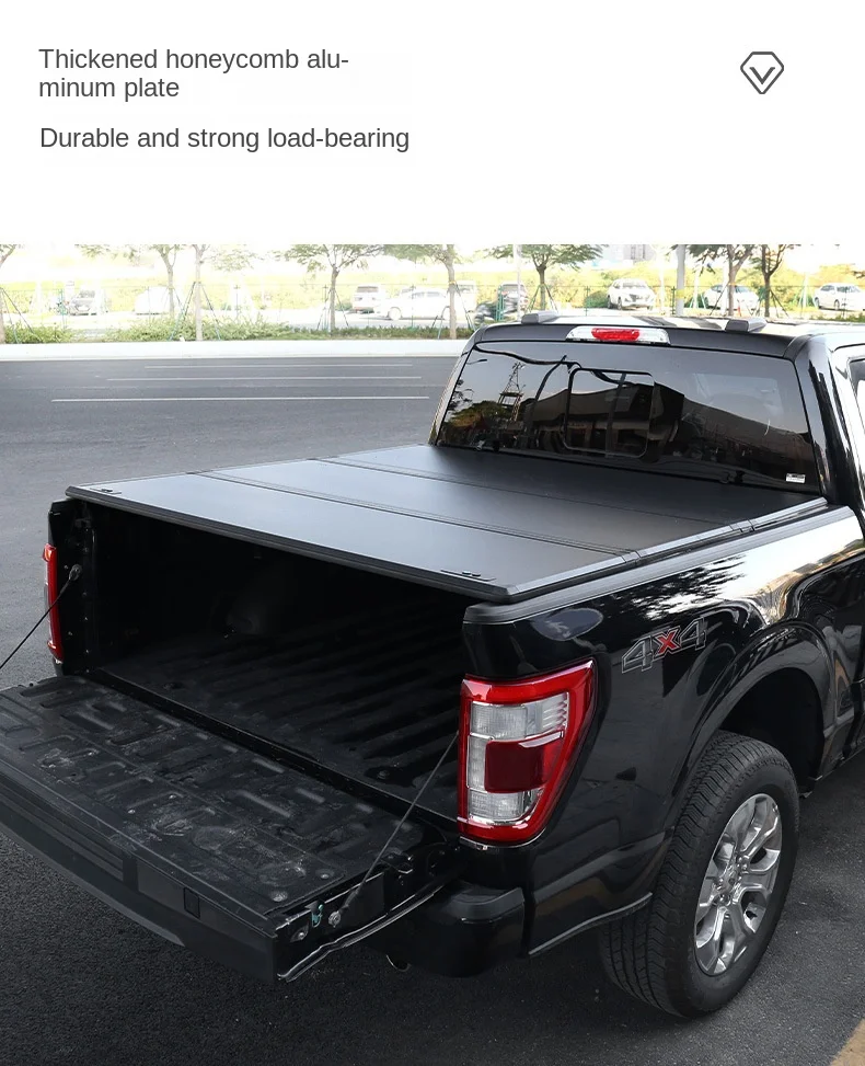 Складной Алюминиевый Чехол для кровати пикапа Chevrolet Silverado HD ZR2 / Bison Tremor