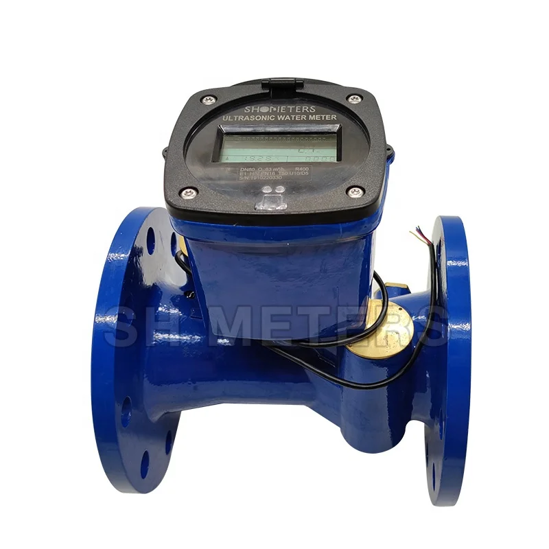 100mm digital intelligent Multi data display ultrasonic water meter