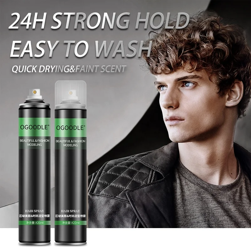 Global Supply Chain Hair Styling Sprays Hair Style Care Styling Braid Strong Hold Gel Spray