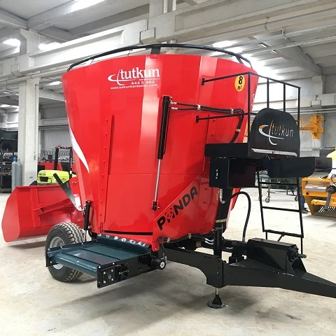 Cow, cattle, animal farm feed mixer 8m3