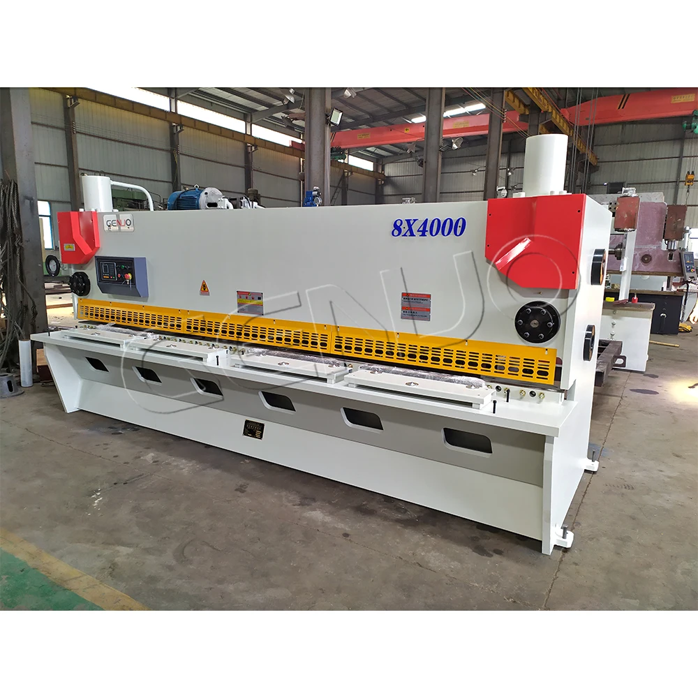 2023 GENUO Excellent Quality And Reasonable Price 6 mm Mechanical Automatic Guillotine Shearing Machine