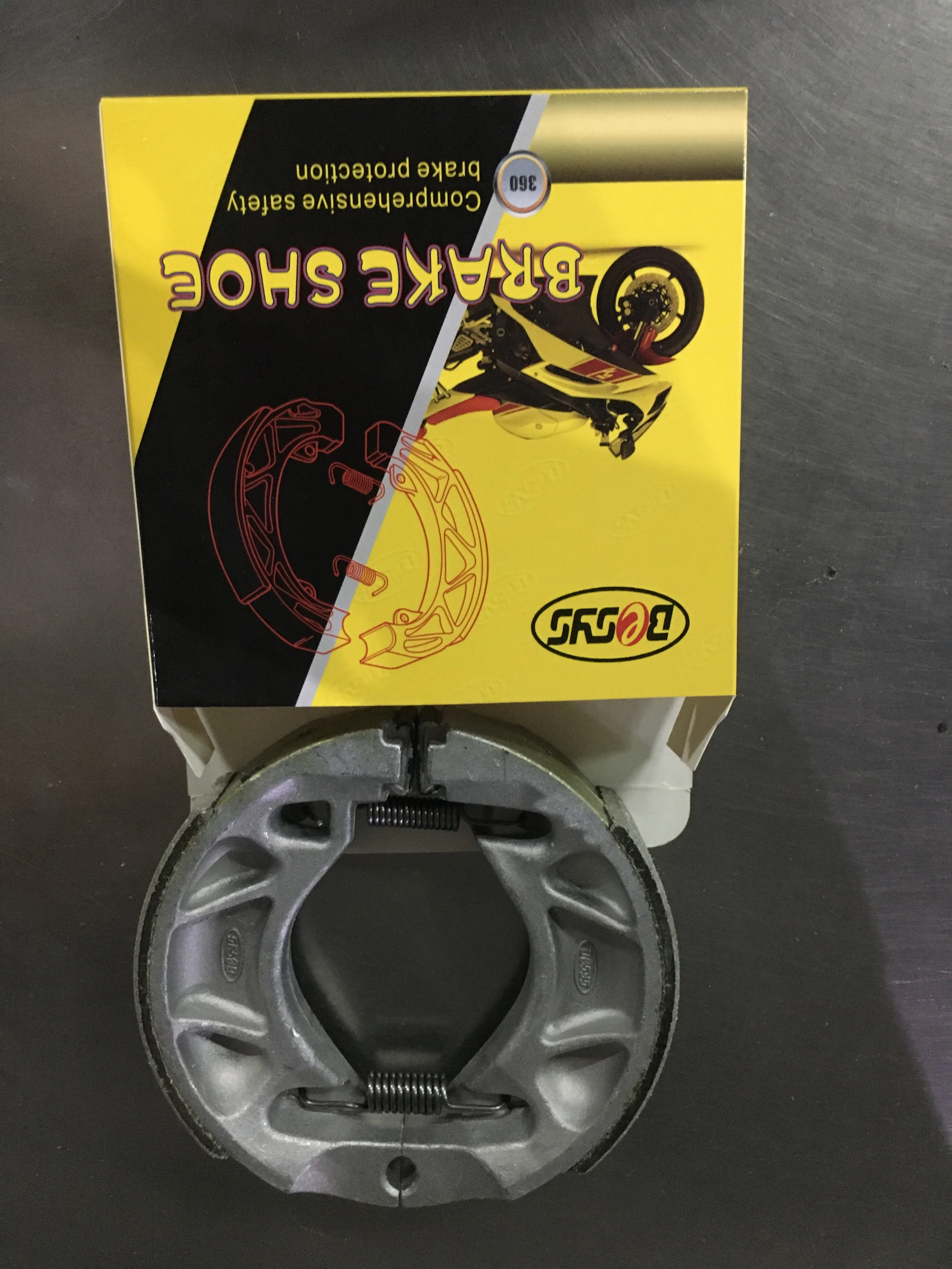 High performance Motorcycle Spare Parts Motorcycle Drum Brakes Shoes for FZ16 LC135 MIO EGO NOUVO YBR125 LIBERO125