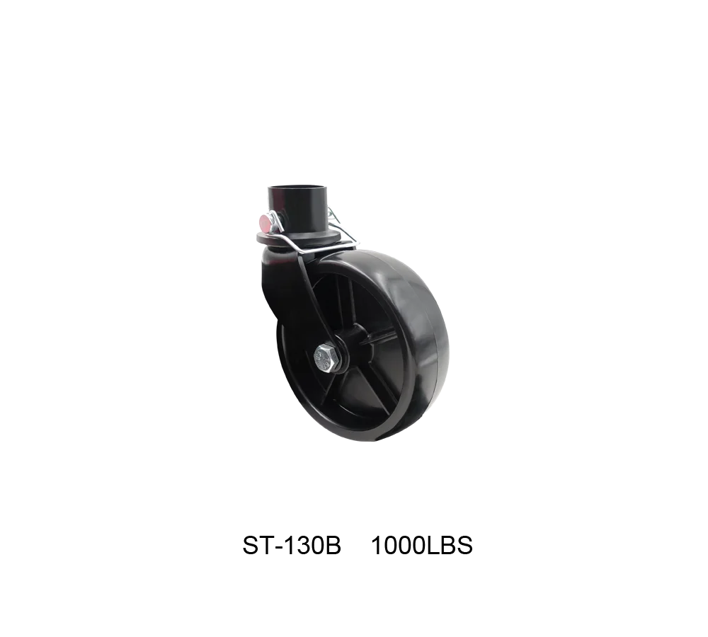 ST-130B 1000LBS Black Trailer Wheel, Trailer Parts