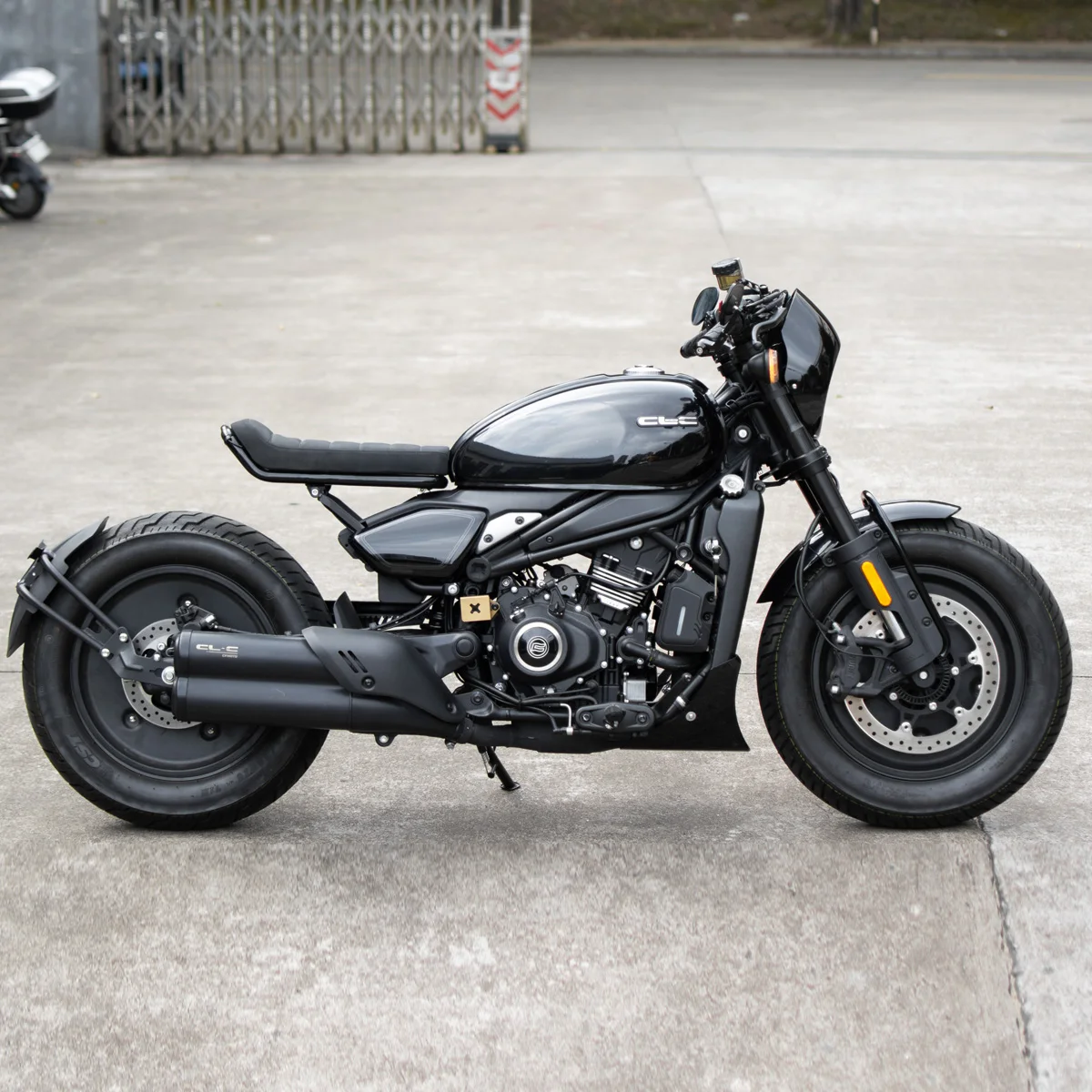 Motorcycle Round ABS Plastic Screen Headlight Fairing Windshield Cover Headlamp Front Cowl Fairing Cover For CFMOTO 450CL-C