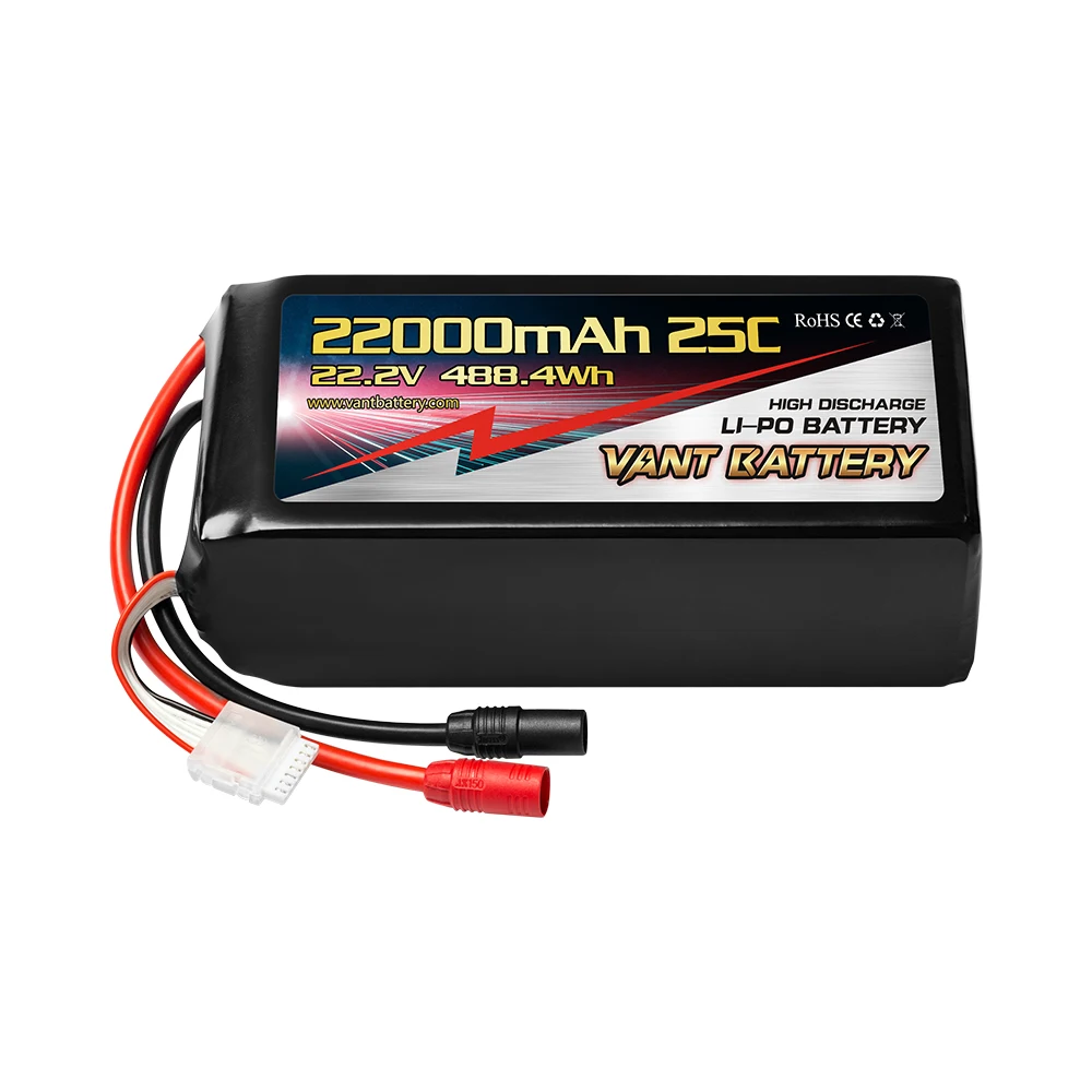 Vant high performance High Capacity 6S 22000mAh Multi-Rotor Lipo Pack for DJI1000 Kopterworx