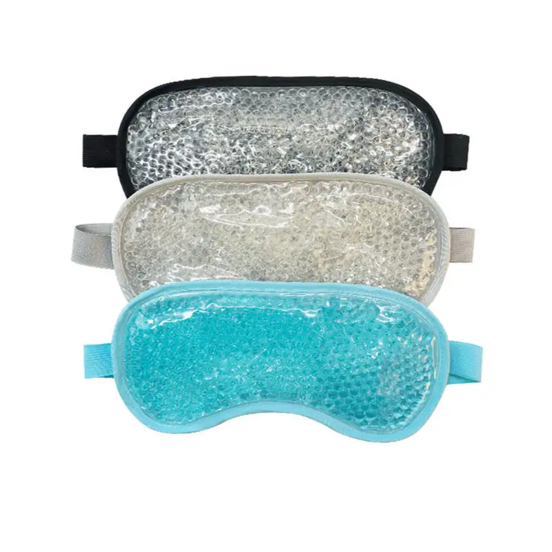 Cooling Eye Mask Gel Eye Mask for Puffiness Reusable Cold Eye Mask with Gel Bead for Hot Cold Therapy