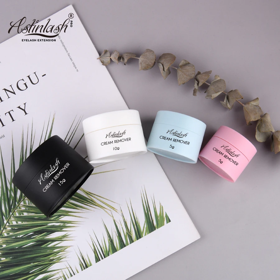 Wholesale 5g Strawberry Scents Fast Removing Eyelash Extension Lash Pink Glue Remover Oil Lash Remover