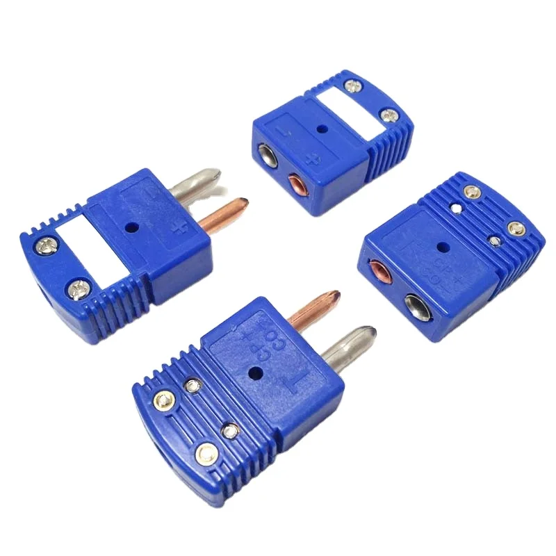 Type T Thermocouple Quick Disconnect Plugs And Jacks Electrical Terminal Connectors For Connecting Thermocouple And Lead Wire