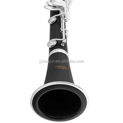 Seasound Factory OEM Cheap Bb 17 Keys Silver Keys Clarinet