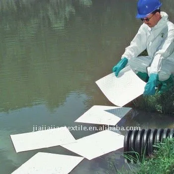 100% PP White Light Oil Only Absorbent Sheet  for oil spill response