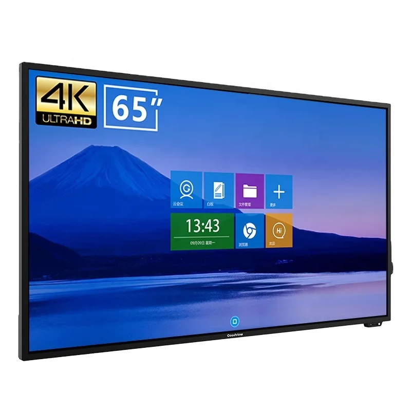 Goodview 65 inch touch screen panel electronic smart digital board all in one interactive whiteboard
