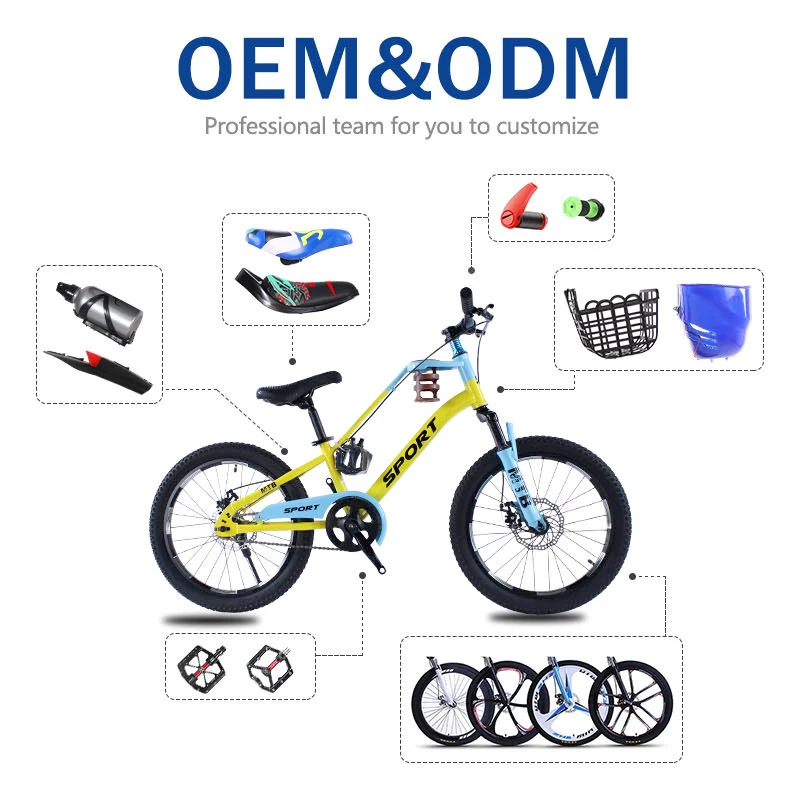 2024 New Design Aluminum Sport Children and Adult Cycle 20 Inch Student Mountain Bicycle Man City Bike with Coffee Holder