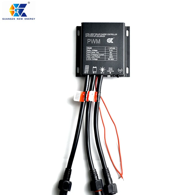 3 2 v 7 15a 20a Солнечный контроллер уличного фонаря