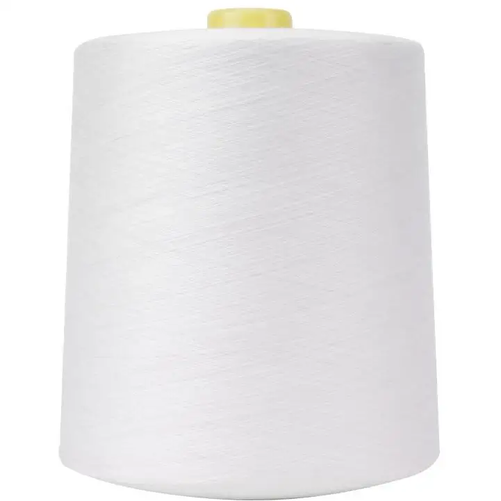 Online wholesale factory price 40S/2 polyester sewing thread black and white for clothing and textiles