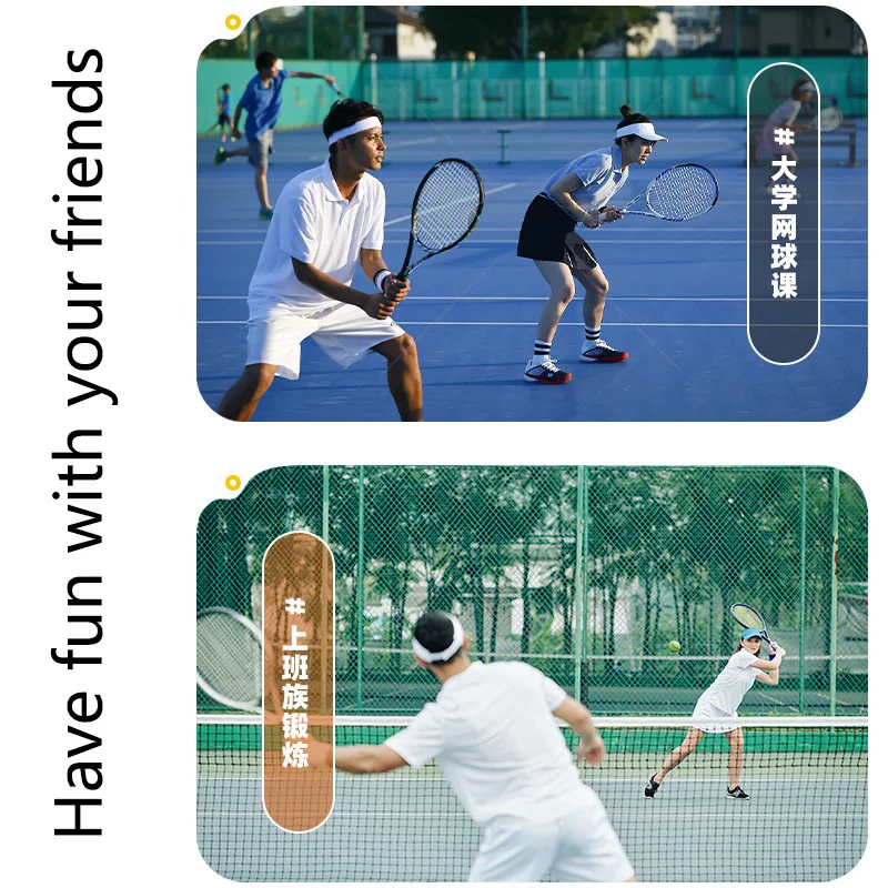Wholesale Customized High Quality Tennis Racket Carbon Aluminum One-piece for Training Competition Tennis Racket