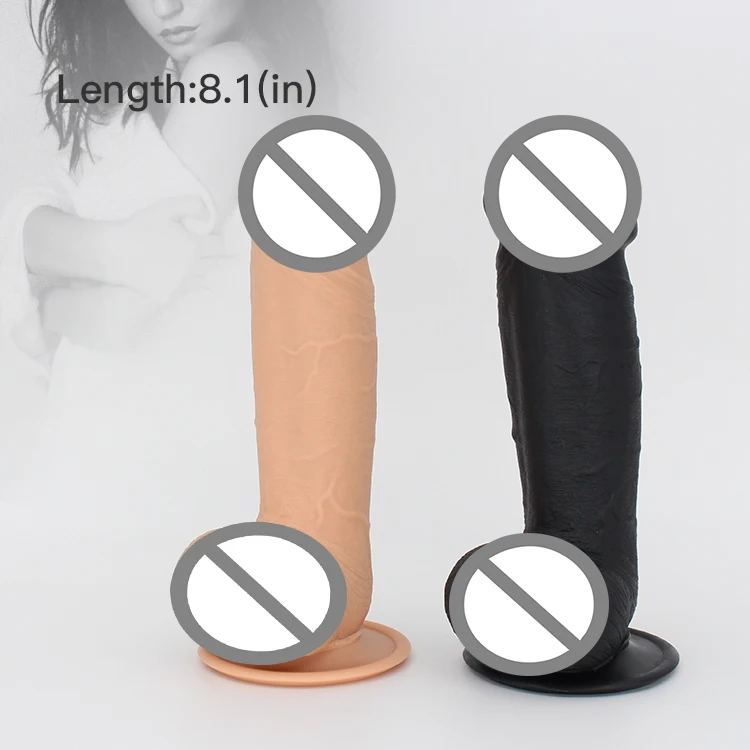 New type 9.5 inch penis wearable Adjustable Belt Strap on Liquid Silicone dildos for Women Couples Lesbian
