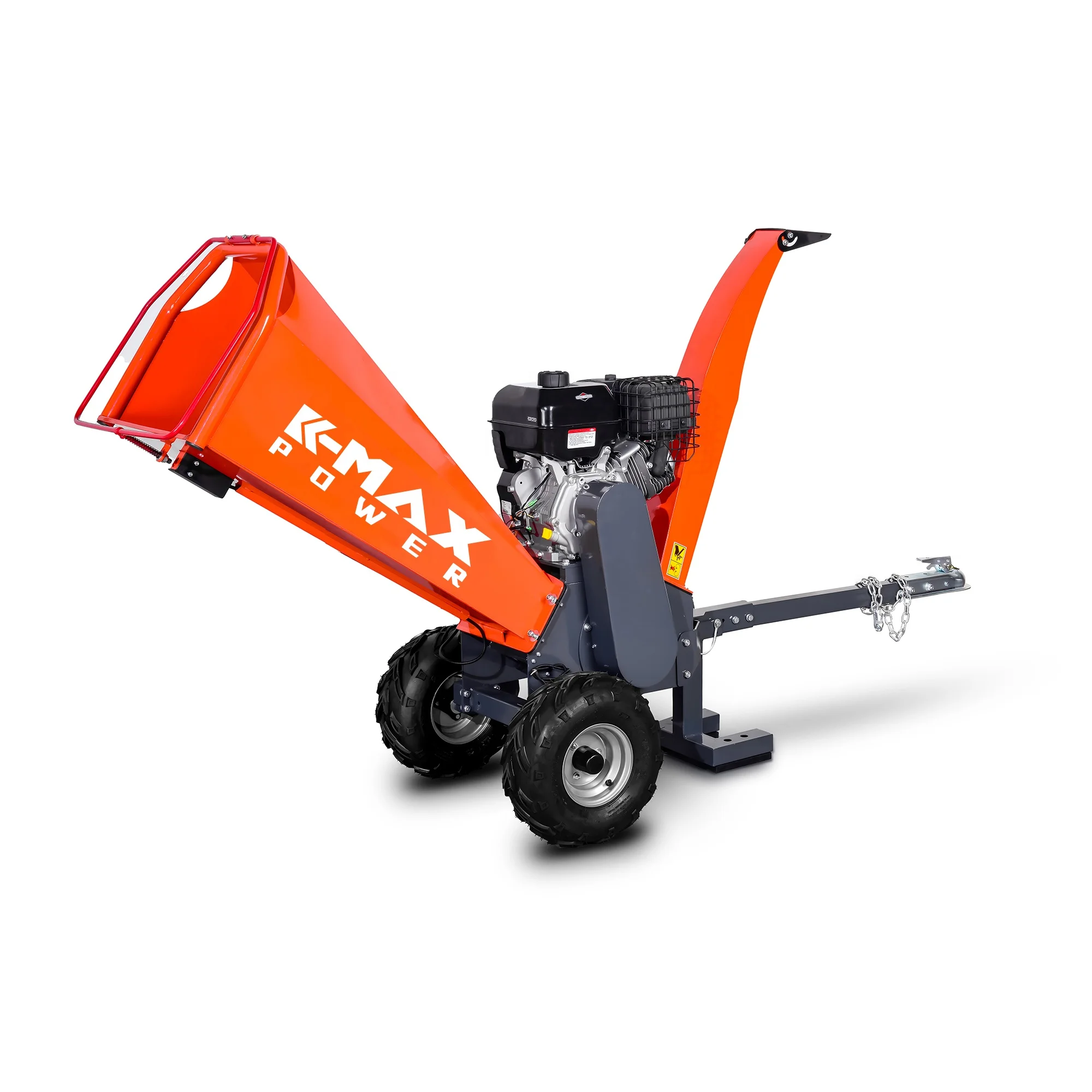 TUV CE Approved Pull 15HP Wood Shredder Four Stroke Gasoline Wood Chipper  China wood chipper tree chipper