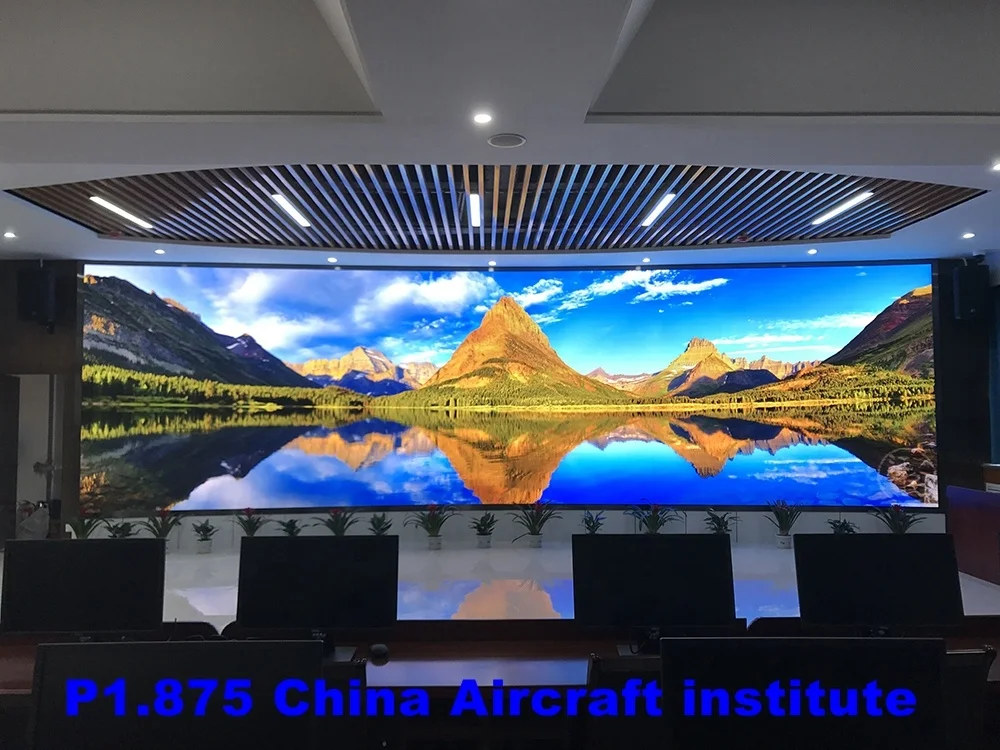 TOPLED High Resolution Indoor Smart LED Wall p1.875  LED Screen 3D effect advertising